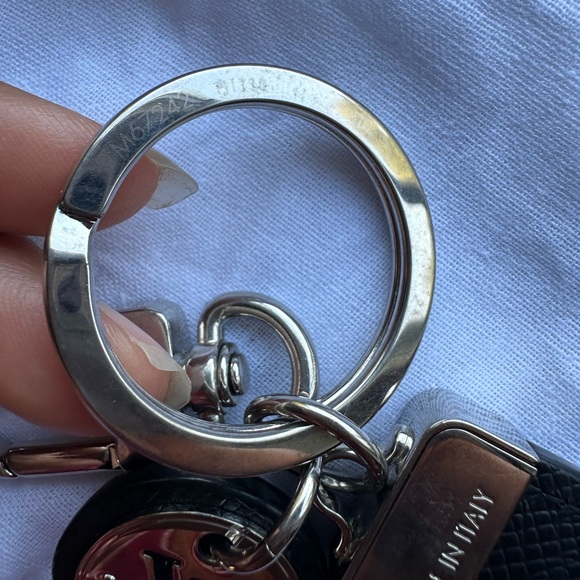 Authentic Louis Vuitton Bag Charm Keychain - Picture 3 of 3